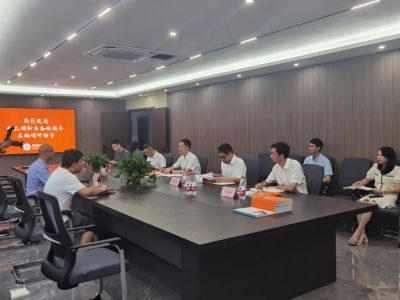南太湖新區(qū)黨工委副書記、管委會主任錢洪文一行蒞臨歐銳杰調(diào)研指導(dǎo)
