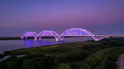 虹影臥波，光繪袍江——袍江大橋新夜景
